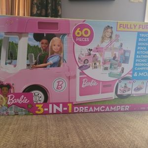 Barbie Camping